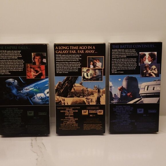LUCASFILM Widescreen Special  Edition Star Wars Empire Strikes Back Return - Picture 3 of 7